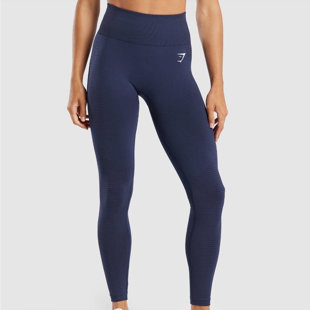 GYMSHARK blue leggings